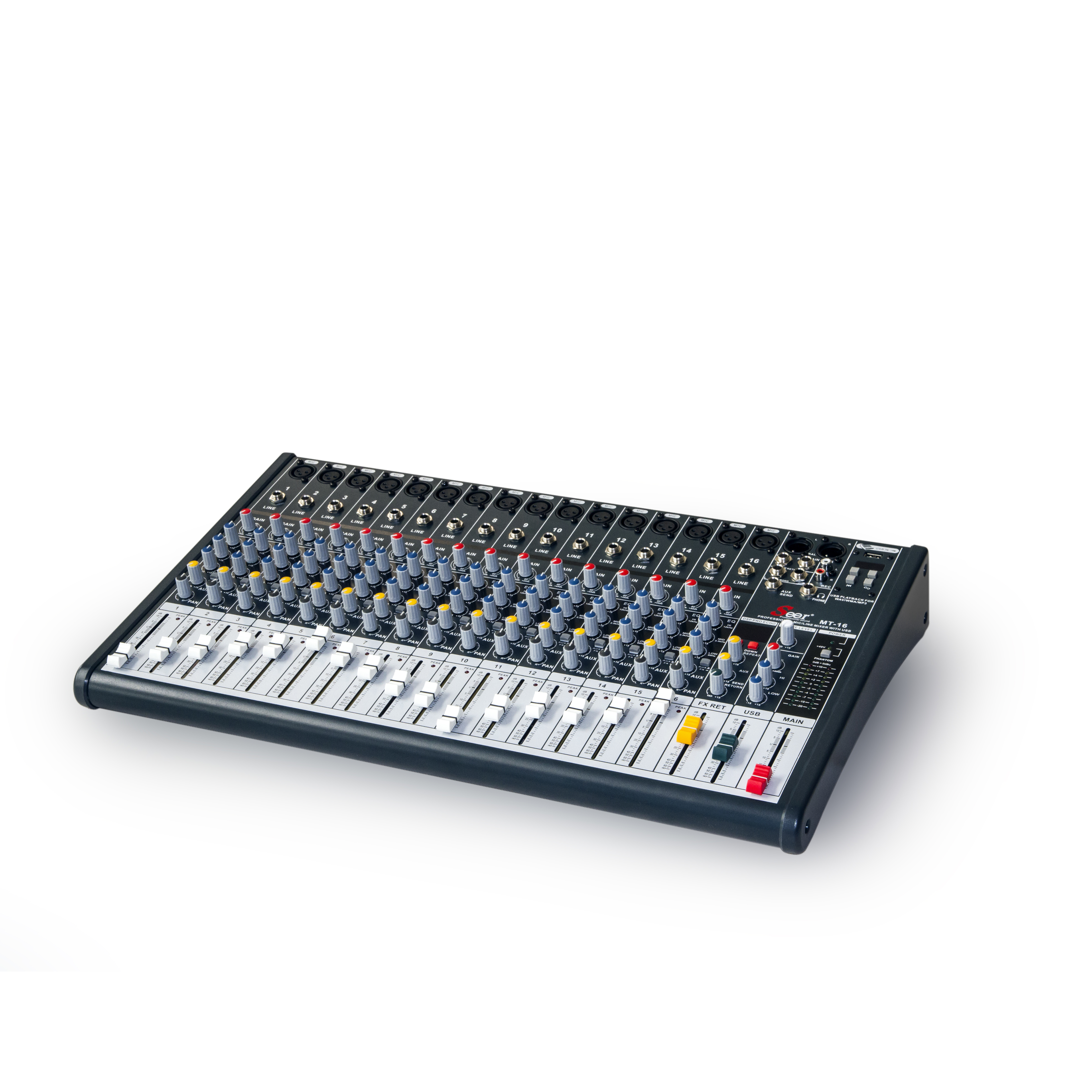 MT Series Analog Mixer Active Line Array System 8/12/16 Channel
