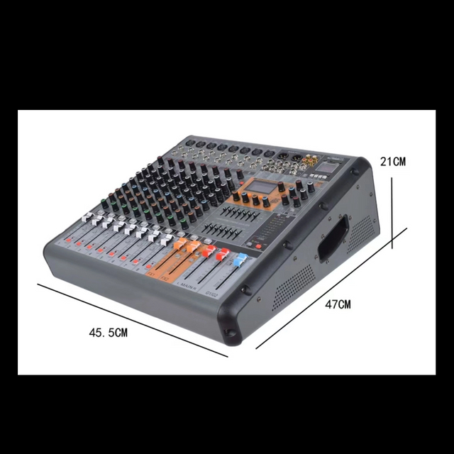 PM-8A Active Mixer for Stage Amplifier 