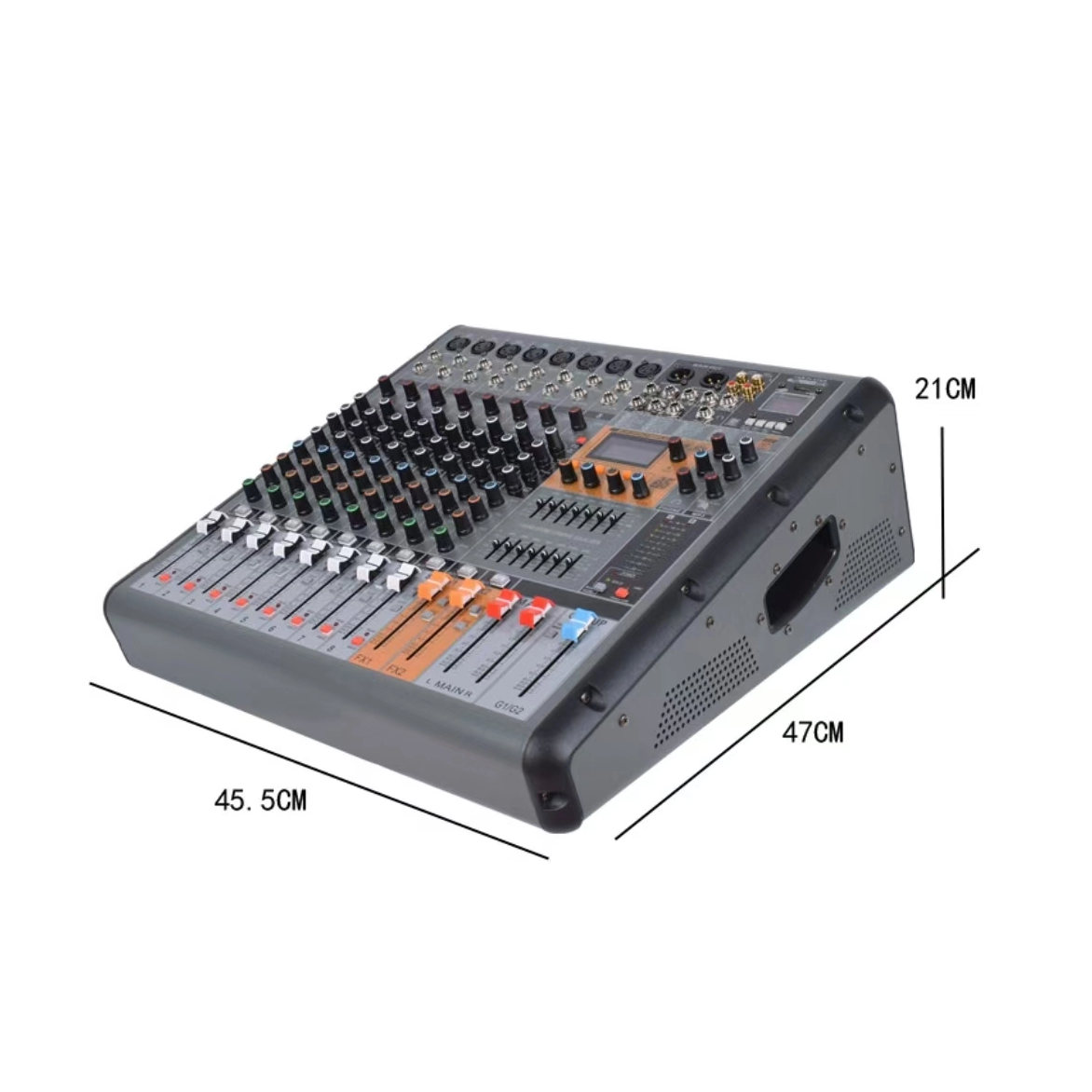 PM-8A Active Mixer for Stage Amplifier 