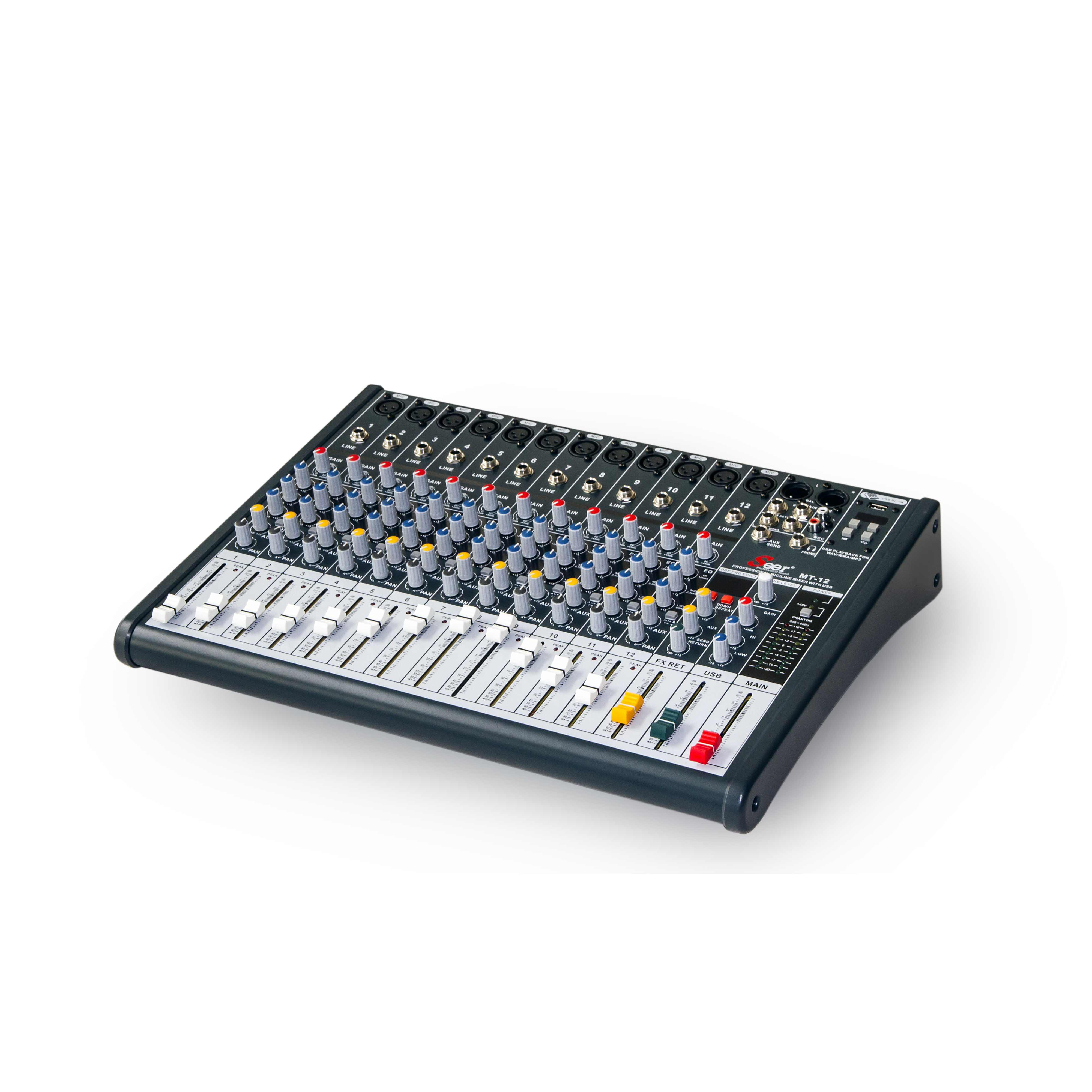 MT Series Analog Mixer Active Line Array System 8/12/16 Channel